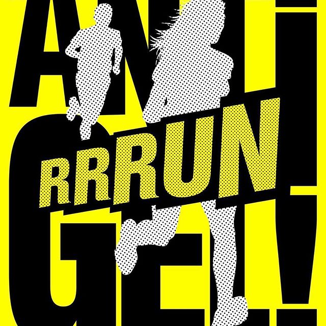 Affiche Antigel Run (c) Joëlle Flumet 2018