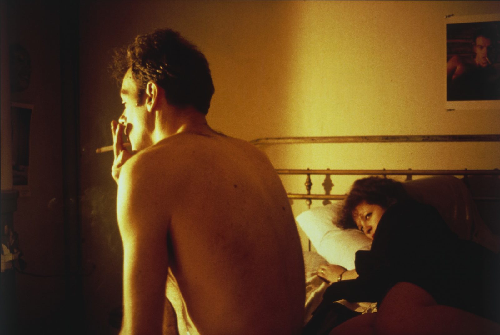 Nan and Brian in Bed par Nan Goldin, à New York City en 1983