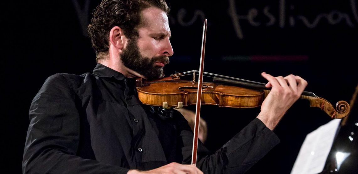 Ilya Gringolts, membre du jury du concours menuhin competition 2018, si menuhin entendait ça, go out magazine avril 2018, photo par Nicolas Brodard au Verbier Festival