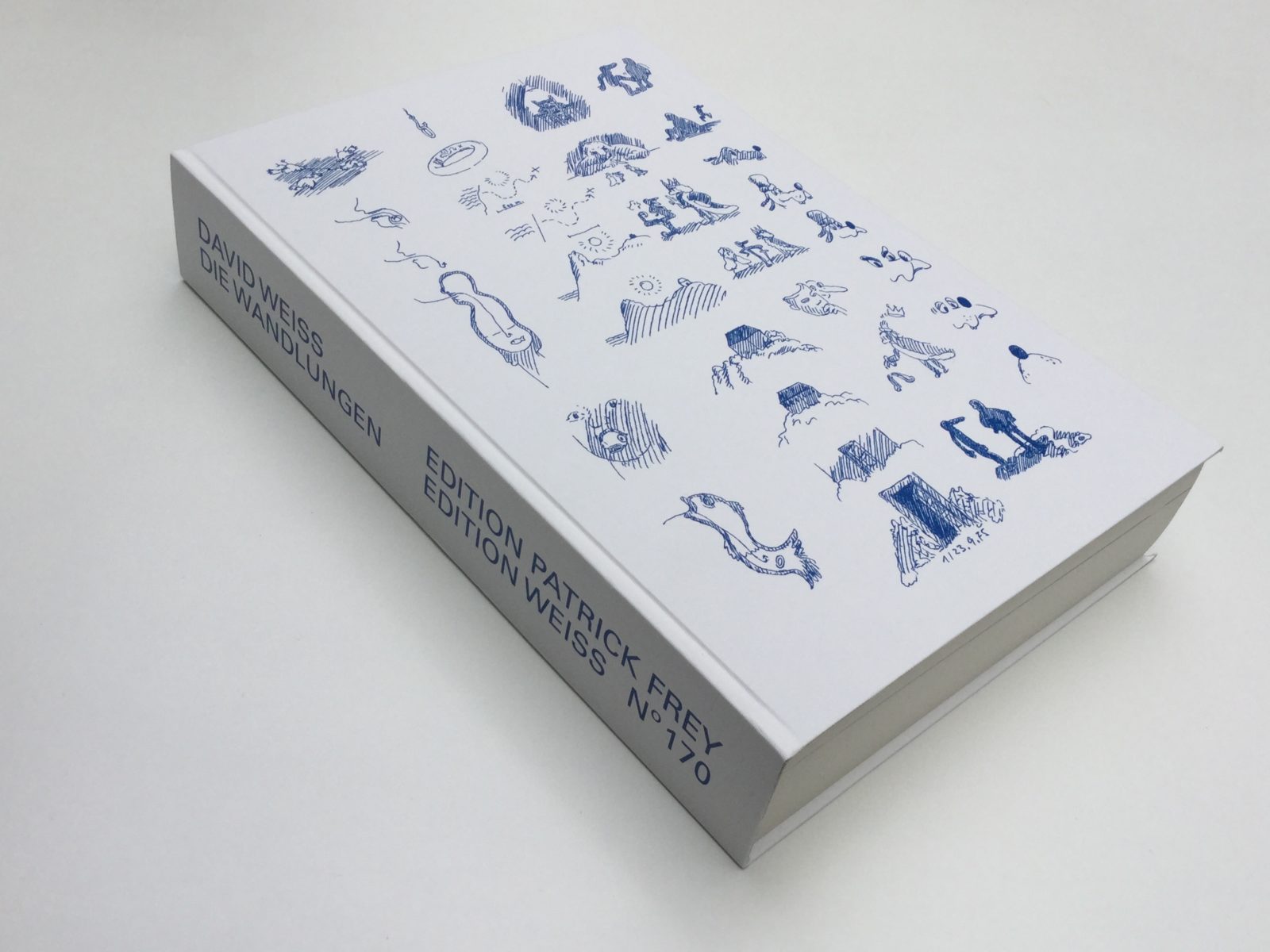 Livre Die Wandlungen (Les Métamorphoses) (c)David Weiss, ed. 2014, article sélection de livres par the line pour go out magazine avril 2018