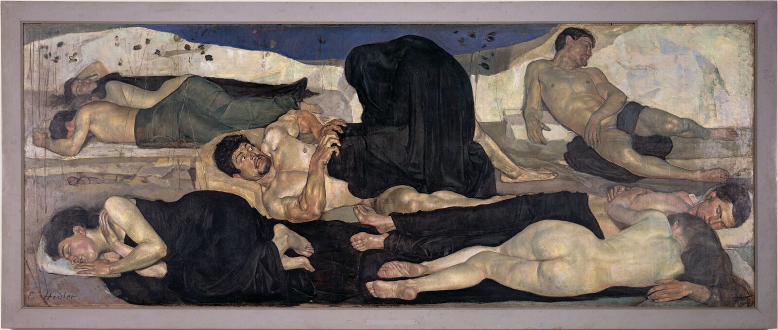 La nuit » (1889) (c)Ferdinand Hodler, article l'année hodler par quantin arnoux et anne fatout pour go out magazine mai 2018
